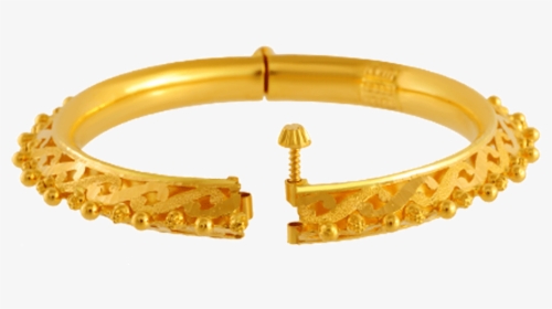 Chandra Jewellers 22k Yellow Gold Bangle - Bangle, HD Png Download, Free Download