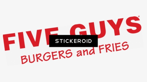 Five Guys , Png Download - Graphic Design, Transparent Png, Free Download