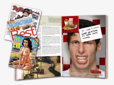 Five Guys Magazine Ads , Png Download - Magazine, Transparent Png, Free Download
