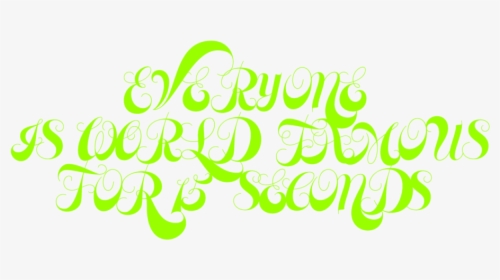 World-famous - Calligraphy, HD Png Download, Free Download