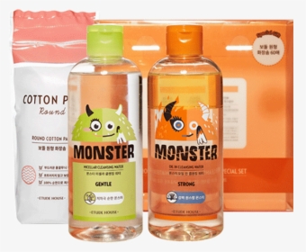 Etude House Monster Cleansing Water Duo Special Set - Etude House Monster Oil In Cleansing Water, HD Png Download, Free Download