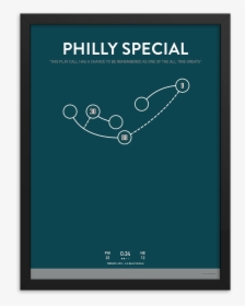 2018 Lii Champions Foles Touchdown "philly Special - Miracle At The Meadowlands 2, HD Png Download, Free Download