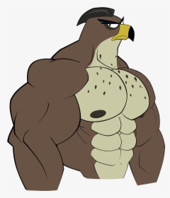 Falcon Graves - Muscle Falcon, HD Png Download, Free Download
