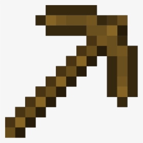 Pickaxe Transparent Papercraft - Iron Pickaxe Minecraft Png, Png Download, Free Download