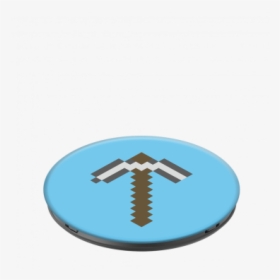 Popsockets Minecraft Pick Axe "  Title="popsockets - Emblem, HD Png Download, Free Download