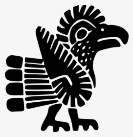 Ancient Mexico Motif Clip - Aztec Birds, HD Png Download, Free Download