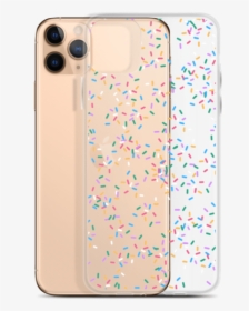 Colorful Rainbow Sprinkles Clear Phone Case Available - Mobile Phone Case, HD Png Download, Free Download