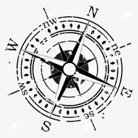 Compass Compass Clipart Boulder Valley Unitarian Universalist - Vintage Compass Clipart, HD Png Download, Free Download
