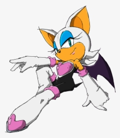 Rouge With Friend - Rouge The Bat Sonic Channel, HD Png Download, Free Download