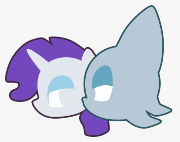306375 Safe Rarity Crossover Sonic The Hedgehog Duo - Rarity And Rouge The Bat, HD Png Download, Free Download