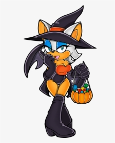 Sonic Heroes Sonic Forces Rouge The Bat Vertebrate - Rouge The Bat Halloween, HD Png Download, Free Download