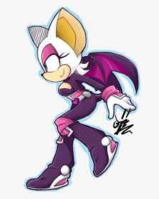 Cartoon,fictional Character,sonic The Hedgehog,clip - Rouge The Bat Sonic Heroes Outfit, HD Png Download, Free Download