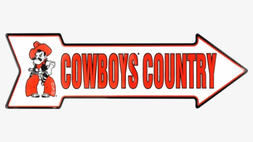 Oklahoma State Cowboys Country - Oval, HD Png Download, Free Download