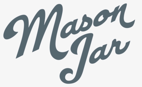 Clip Art Mason Jar Logo - Calligraphy, HD Png Download, Free Download