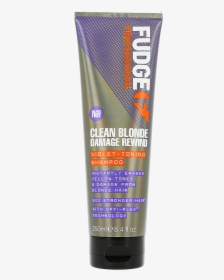 Fudge Clean Blonde Damage Rewind Shampoo Sulfate Free - Cosmetics, HD Png Download, Free Download