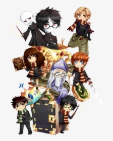 All Harry Potter Characters Anime, HD Png Download, Free Download