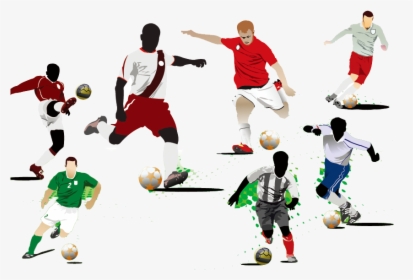Royalty-free Stock Photography Clip Art - Soccer Player Kicking Ball, HD Png Download, Free Download