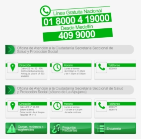 Atencion - Número De La Superintendencia De Salud, HD Png Download, Free Download