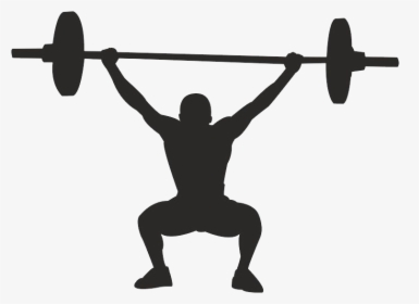 Powerlifting Png - Transparent Background Weightlifting Clipart, Png Download, Free Download