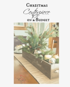 Christmas Centerpiece On A Budget - House, HD Png Download, Free Download