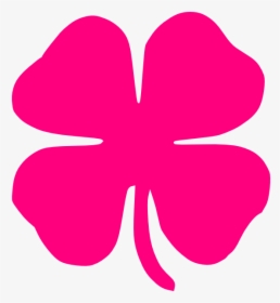 Pink 4 Leaf Clover, HD Png Download, Free Download