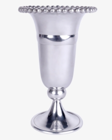 Centerpiece, Beaded Vase 12" - Champagne Stemware, HD Png Download, Free Download