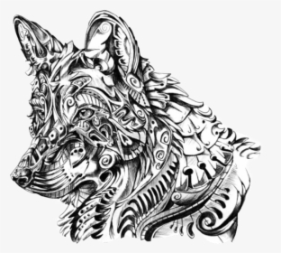 Mandala Sticker - Abstract Line Art Animals, HD Png Download, Free Download