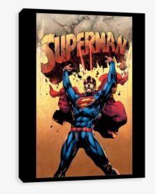 Eyes Beaming - Superman Under Fire, HD Png Download, Free Download