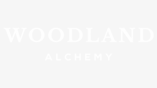 Woodland Alchemy White Wordmark - Johns Hopkins White Logo, HD Png Download, Free Download
