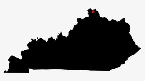 Image Freeuse Kentucky Map Outline - Kentucky Silhouette, HD Png Download, Free Download