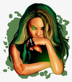 Beyoncé Image - Beyonce Drawing Transparent, HD Png Download, Free Download