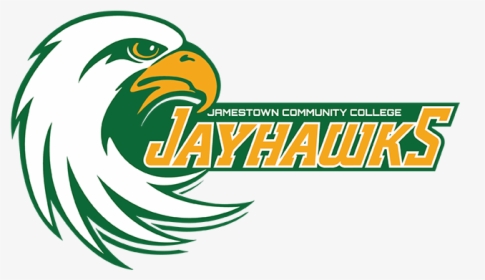 Jayhawks Primary Logo Horizontal - Jamestown Community College Logo, HD Png Download, Free Download