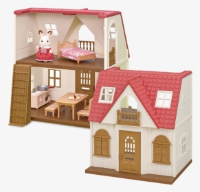 Calico Critters Red Roof Cozy Cottage Items, HD Png Download, Free Download