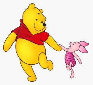 Winnie The Pooh And Piglet Png Clip Art Image - Cartoon Winnie The Pooh And Piglet, Transparent Png, Free Download