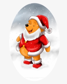 Winnie The Pooh Santa, HD Png Download, Free Download