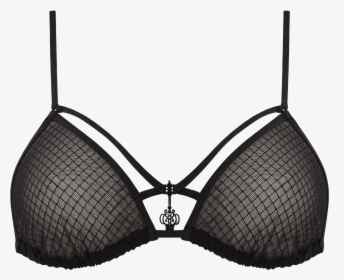 Black Key Black Triangle Bra - Brassiere, HD Png Download, Free Download