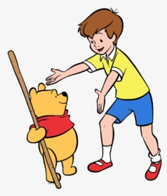 Winnie The Pooh Clipart Christopher Robin, HD Png Download, Free Download