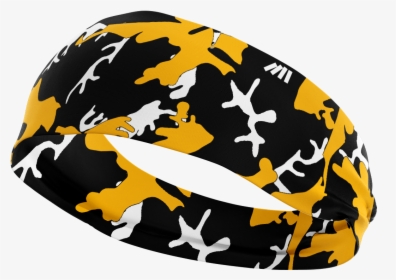 Colors Yellow Black White Pittsburgh Steelers Crossfit - Football Headband Purple Camo, HD Png Download, Free Download