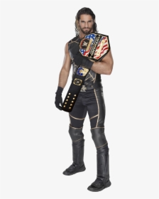 Seth Rollins Wwe World Heavyweight Champion Png, Transparent Png, Free Download