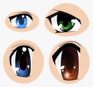 Anime Svg Images Cc - Eye Anime Png Vector, Transparent Png, Free Download