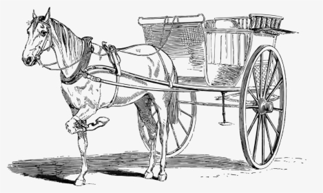 Wagon,horse,chariot - Cart, HD Png Download, Free Download