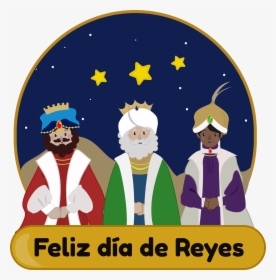 Reyes Magos Kawaii Reyes Magos Kawaii Christmas Reyes - Dia De Reyes Magos Logo, HD Png Download, Free Download
