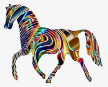 Psychedelic Horse - Abstract Animal, HD Png Download, Free Download