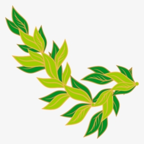 Thumb Image - Green Leaves Border Clip Art, HD Png Download, Free Download