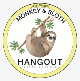 Logo - Daniel Johnson's Monkey And Sloth Hang Out, HD Png Download, Free Download
