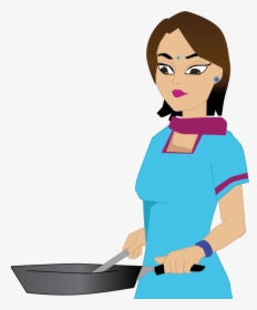Cooking Ourclipart Pin - Female Png Chef Clipart, Transparent Png, Free Download