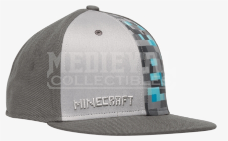 Minecraft Diamond Crafting Snapback Hat - Cap, HD Png Download, Free Download