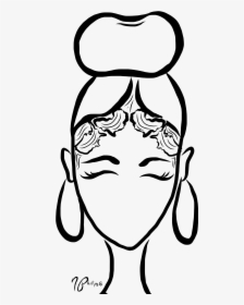 Image Of Baby Hair - Line Art, HD Png Download, Free Download