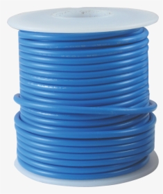 Pictured - Blue - Electric Wire Roll Png, Transparent Png, Free Download