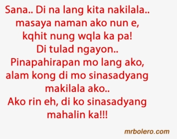Love Quotes Tagalog Her - Love Quotes Tagalog For Her, HD Png Download, Free Download